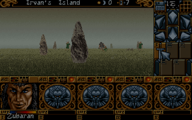 Ishar II - Messengers of Doom [Falcon030] atari screenshot